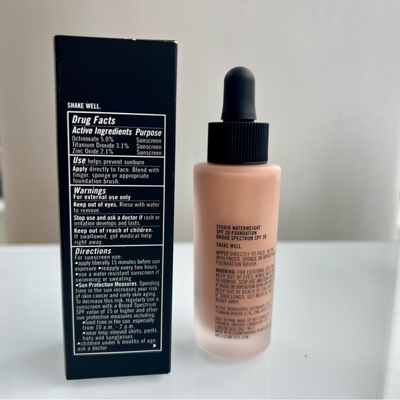 SOLD ON EBAY✅ MAC Studio Waterweight Foundation | NW 25 | SPF 30 | NIB | - Picture 2 of 8